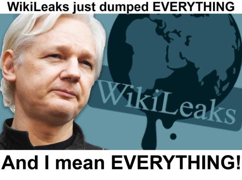 WikiLeaks just dumped EVERYTHING