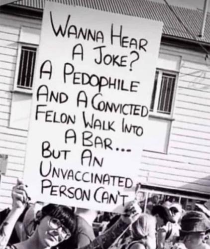 A PEDOPHILE AND A CONVISTED FELON