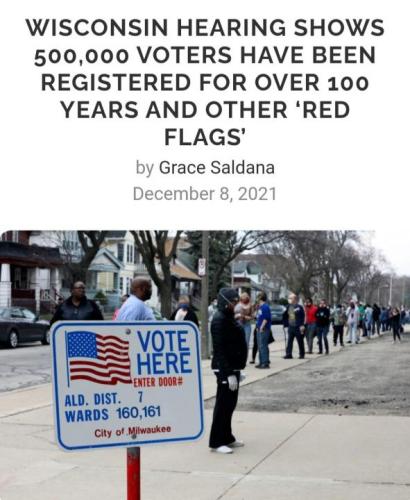 VOTE FRAUD IN WISCONSIN