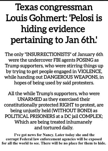 Ive got news for Nancy