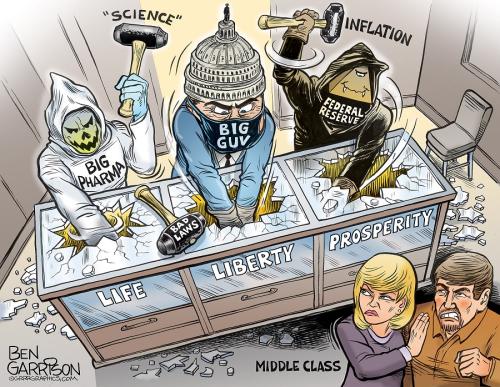Ben Garrison Big Government Smash and Grab