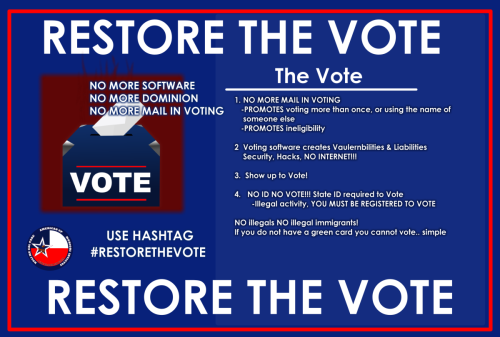 REstorethevote