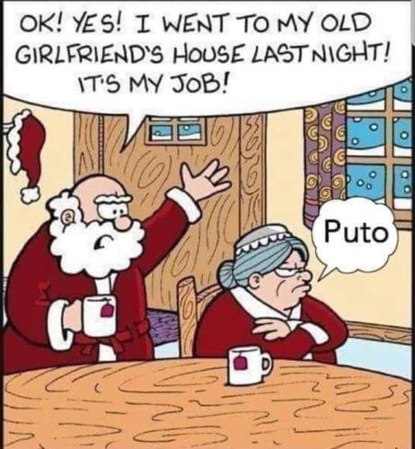 Christmas - Santa goes to GF's house