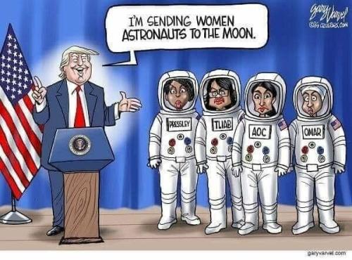 Astronaunts to the Moon