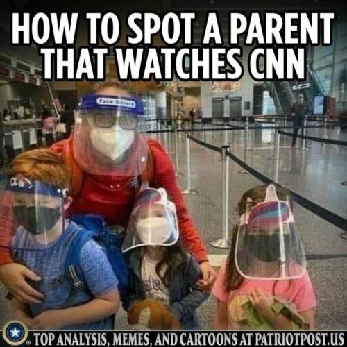 Parents who watch CNN