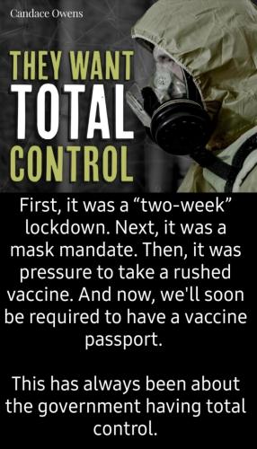 Covid 19 - total control through panic