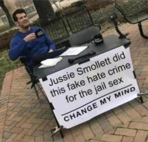 Jussie did his crime for jail sex