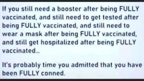 message-booster-fully-vaccinated-face-mask-tested-hospitalized-conned