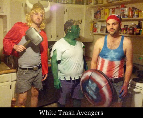 white trash avengers
