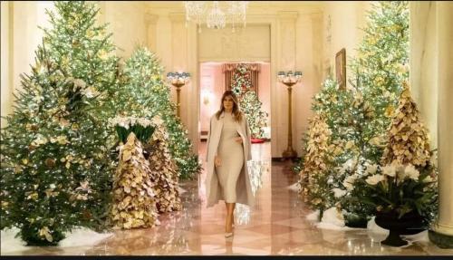 melania xmas