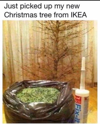 Christmas tree - New from IKEA