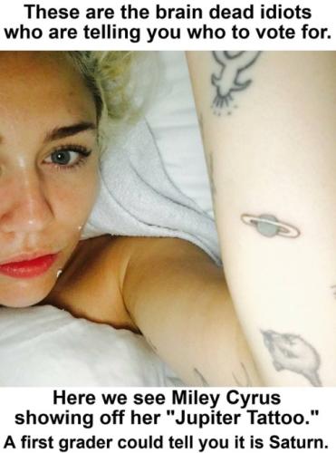 These are the brain dead idiots telling millennials who to vote for