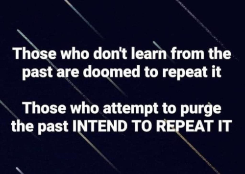 Those who don't learn from the past