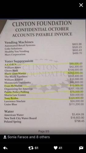 wikileaks hillary payable