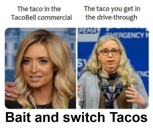 Bait and switch tacos