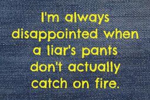 I'm always disappointed