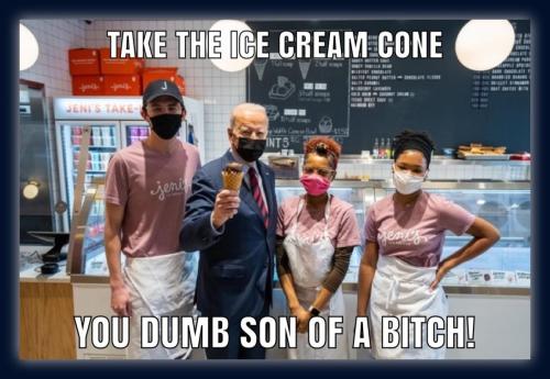 Ice cream Biden SOB