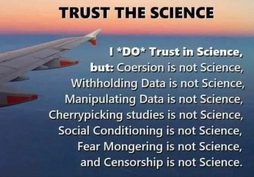 TRUST THE SCIENCE