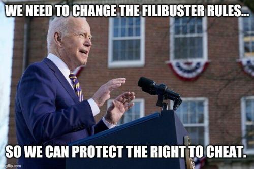 PROTECT THE RIGHT TO CHEAT