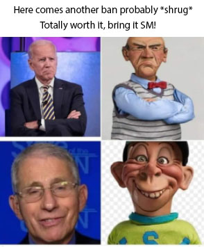 Biden and Fauci look like puppets