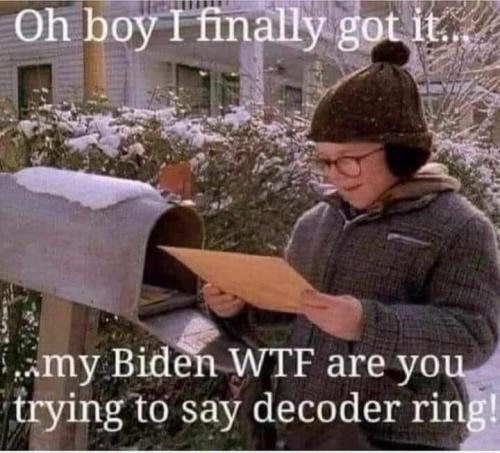 biden decoder ring