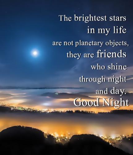 Good Night 50 - The brightest stars in my life