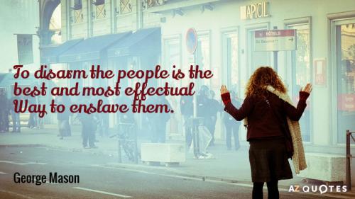 disarm the people is the best and most effectual 53-5-0570