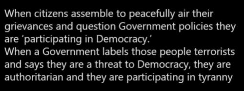 Citizens - Questioning government policies