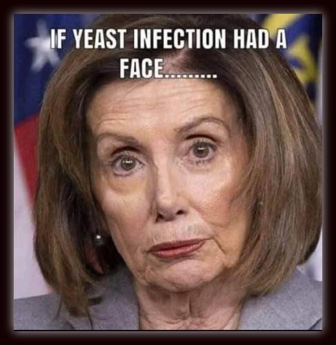 Nancy Pelosi is a yeast infection