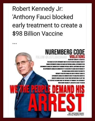 Fauci Nuremberg Code