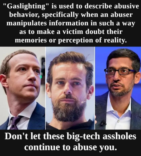 M gaslighting