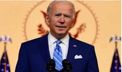 Biden with demon ears