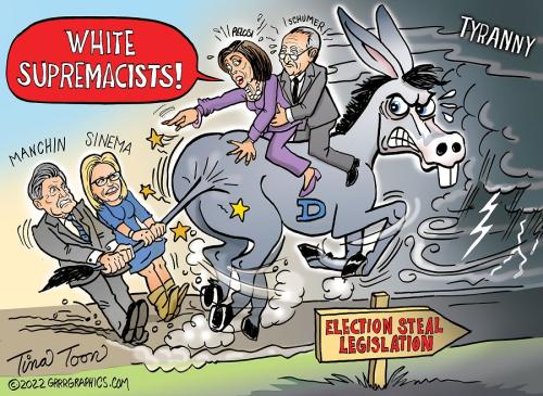 Ben GarrisonTina Toon White Supremacists Manchin Sinema
