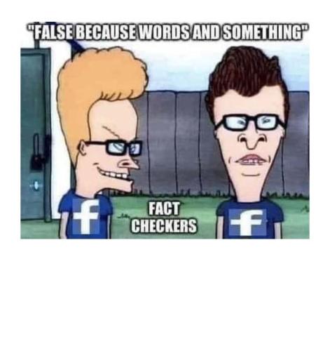 "Fact checkers" ridiculed