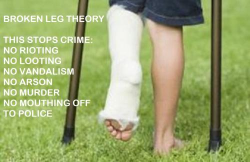 Broken Leg Theory Stops Crime 2