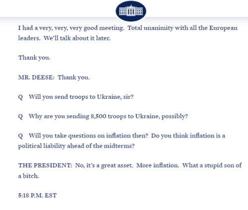 BIDEN WHITEHOUSE