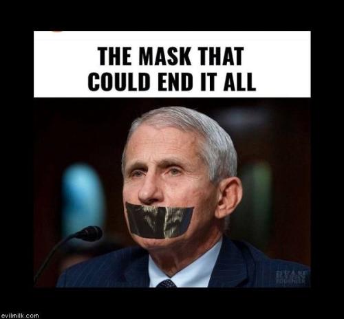 the mask taht could end it