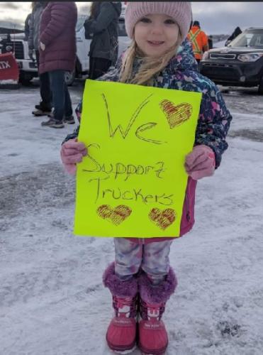 war we support truckers
