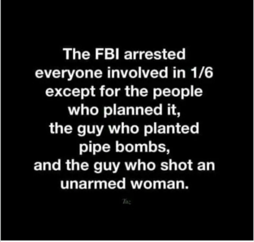 fbi arrested j6 except