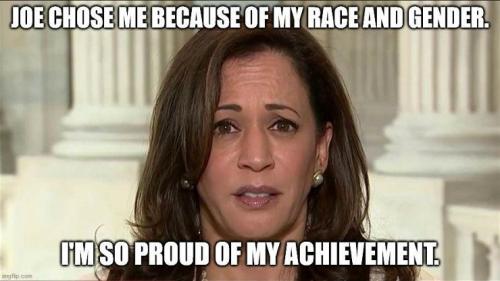 Kamala Proud Joe Chose Me For Gender and Color