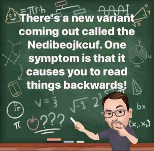 backwards