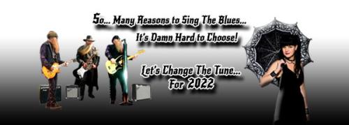 ZZ Top Sings The Blues in 2022 ~Right Only Site Banner~