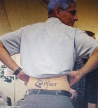 Fauci's new tattoo