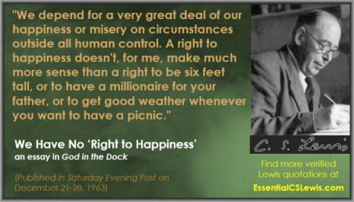 Life Liberty and the Pursuit of Happiness