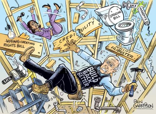 Ben Garrison Build Back Bad;y Fails