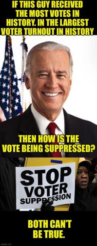 Biden Voter Suppression