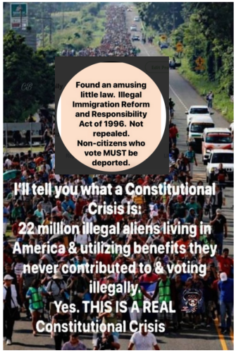 Illegally