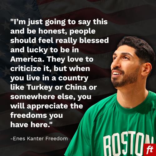 Enes Kanter Freedom