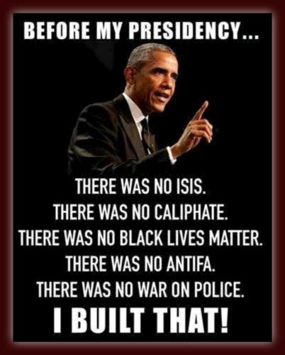 Isis BLM Antifa Obama