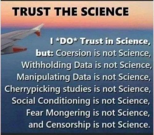 Trust the Science